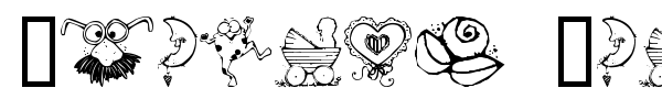 Country Cuties font preview